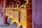 Bronze lanterns, Kasuga Taisha shrine, Nara, Japan Art Print